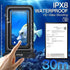 JETech Floating Waterproof Phone Pouch, Water Proof Case for iPhone 15 14 13 12 Pro Max Plus, IPX8 Dry Bag, 2 Pack