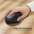 Nulea Wireless Ergonomic Trackball Mouse, Rechargeable Bluetooth Rollerball Mouse, 5 Adjustable DPI, Compatible with