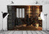BELECO 5x3ft Fabric Magical Fantasy Library Backdrop Vintage Wooden Bookshelf Backdrop Antique Book Racks Globe Ancient