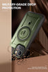 SUPCASE for iPhone 15 Case with Stand, Built-in Screen Protector & Belt Clip, Military-Grade Magnetic Phone Case