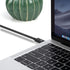 Plugable Thunderbolt 3 Cable, 2.6ft, 40Gbps, 100W Charging (20V, 5A), USB-C Compatible, Driverless,