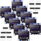Frienda 10 Pieces I2C OLED Display Module OLED Screen Driver IIC I2C Tabellone