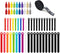 Wrap-It Storage Cable Management Value Pack – 40 Self-Gripping Cable Ties, 20 Cable Labels, 12ft Perforated