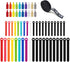 Wrap-It Storage Cable Management Value Pack – 40 Self-Gripping Cable Ties, 20 Cable Labels, 12ft Perforated