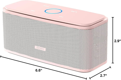 DOSS Bluetooth Speaker, SoundBox Touch Portable Wireless Speaker with 12W HD Sound and Bass