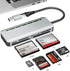 Bawanfa Plus CFast Card Reader, 6-in-1 USB C & USB A Multi Card Reader