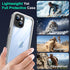 SOKUSIN iPhone 14 Case Waterproof, Shockproof Clear Phone Case with Screen & Camera Protector - 6.1 Inch