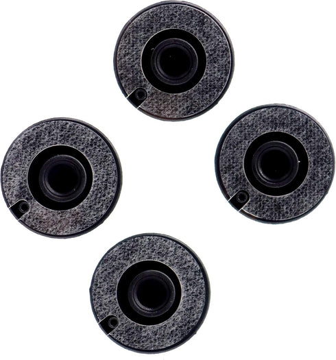 4-Pack Bottom Sticky Rubber Feet Pads Replacement for MacBook Pro A1278 A1286 A1297 13" 15" 17" Bottom Case Plastic Foot Pad