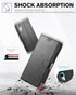 TUCCH Case Wallet for iPhone XR - Kickstand, RFID Blocking, Credit Card Slot, PU Leather Folio Cover, Black