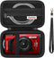 Hard Carrying Case for Olympus Tough TG-7/TG-6, Shockproof Waterproof Digital Camera Travel Case with Zipper Mesh