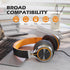 Kids Headphones, Wired with Microphone and Volume Control, Folding Stereo Corded On-Ear 3.5mm Headset for Boys Girls
