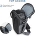 S-ZONE DSLR/SLR Camera Bag - Waterproof Camera Case for Photographers Holster Compatible with Nikon Canon Sony