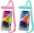 Waterproof Phone Pouch Bag, 7.5in Water Proof Cell Phone Case for Beach Travel, Lanyard Holder for iPhone 15 Pro Max