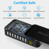 USB Charging Station Ziwodiv 8-Port 60W/12A USB Charger Hub, Compact Desktop Charger for iPhone, iPad, Samsung