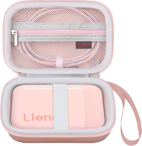 Elonbo Carrying Case for Liene 2x3 Photo Printer, Portable Mini Color Instant