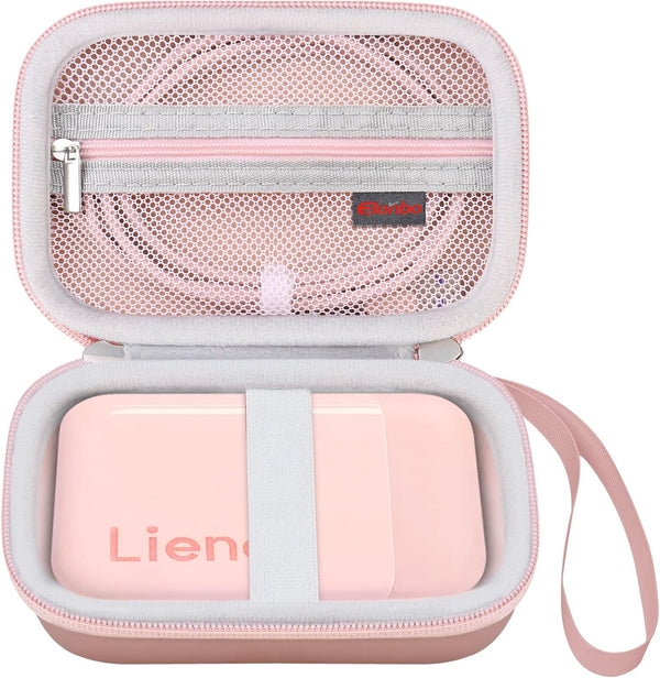 Elonbo Carrying Case for Liene 2x3 Photo Printer, Portable Mini Color Instant