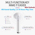 True Wireless Bluetooth Earbuds, HD Sound, 55Hrs Playtime, Type C Charging Case, In-Ear Headphones