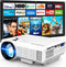 Mini Portable Projector, Full HD 1080P Supported, Home Theater Compatible with TV Stick, Phone, Games, HDMI, AV