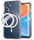 ENCASED 2-in-1 MAG Case for Samsung Galaxy A15 5G, Magnetic Cover with Ring Grip, Clear Silicone Phone Holder