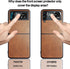 YWXTW 2 Pack Samsung Galaxy Z Flip 4 Front Screen Protector and 2 Pack Camera Lens Protector, HD Clear, Anti-Scratch