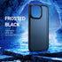 TORRAS Upgraded Shockproof Case for iPhone 13 Pro Max, Military Grade Drop Protection, Translucent Matte Slim Case,