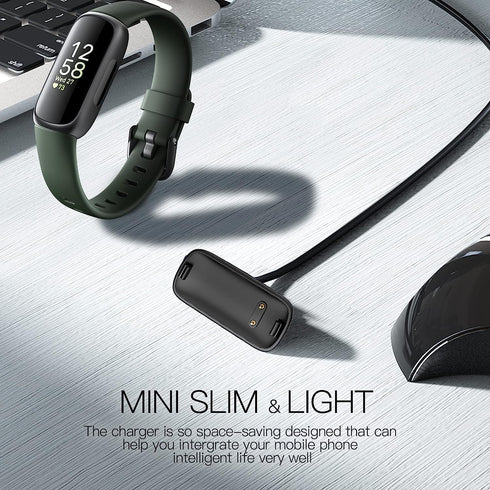 TUCANA USB Charger Cable for Fitbit Inspire 3
