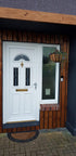 Black RingDoorbell 1/2/3/4 2nd Gen & 3 Plus Weather Shield Hood, No Drilling Needed Glare Protector