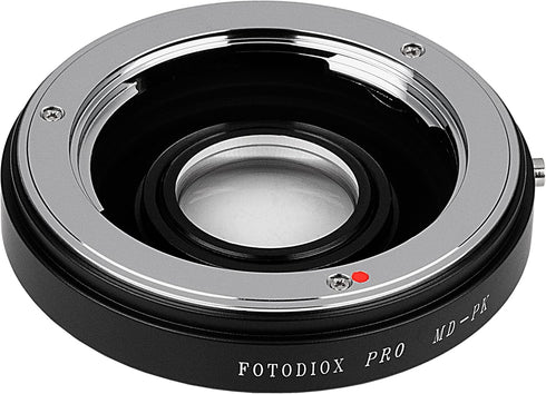 Fotodiox Pro Lens Mount Adapter, Minolta MD MC Lens to Pentax K DSLRs, Model MD-PK Pro