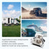 3 Way Power Distribution Block Zinc-Alloy, 0/2/4 Gauge in 4/8 Gauge Out, Auto Car Audio Distribution Connecting Block