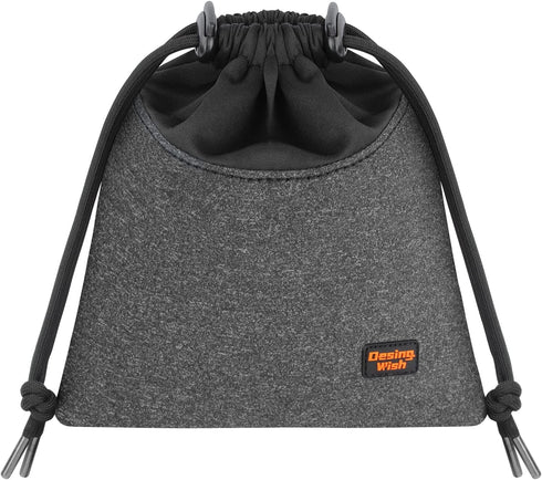 Desing Wish Lightweight Headphone Storage Bag, Portable Carrying Pouch for Over-Ear Headphones/Gaming Headsets (Small