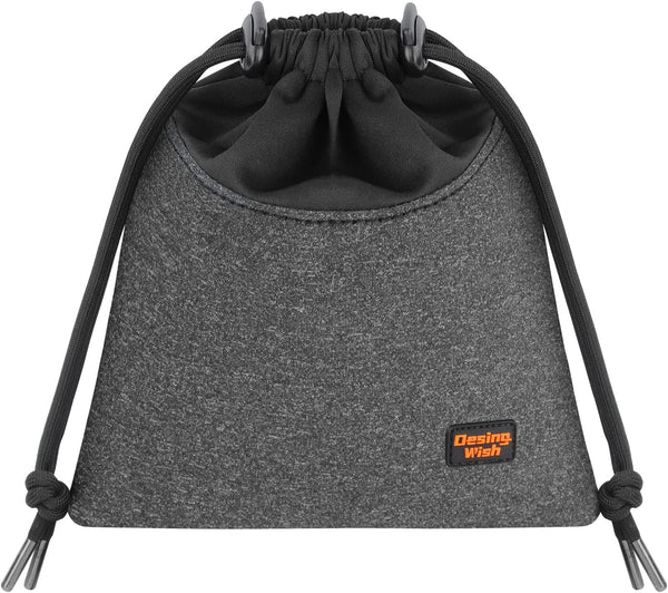 Desing Wish Lightweight Headphone Storage Bag, Portable Carrying Pouch for Over-Ear Headphones/Gaming Headsets (Small