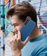 JXVM for Samsung Galaxy S21 FE Case, Dual Layer Protective Heavy Duty Cover, Military Protection Bumper, Blue Navy