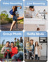 Selfie Stick Tripod with Remote, Aluminum Alloy Phone Tripod, Bluetooth Remote and 270° Rotation Stand for