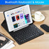 Keyboard Case for iPad 9th 8th 7th Generation 10.2 Inch - Detachable Bluetooth Keyboard with Pencil Holder