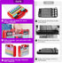 Tututry 262+ 4A 23A 9V 3V 4LR44 CR3 CR123A 18650 Battery Organizer Storage Holder Box Case with Tester, Ultra-Large