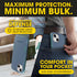 OtterBox 13 Commuter iPhone (Only) Series Case Thin, Dual-Layer, Pocket-Friendly, Port Cover Blue/Teal