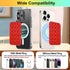 sicitu Magnetic Suction Phone Grip, Silicone Suction Phone Mount, Sticky Phone Grip Compatible with MagSafe Case