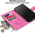 Antsturdy Wallet Case for Samsung Galaxy A32 5G - PU Leather Phone Case with Card Holder, Hot Pink