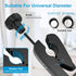 Updated Tablet Mount Holder for Mic Stand, Adjustable iPad Phone Holder for 4.7 to 13.5-inch Tablets & Smartphones