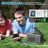 Emergency Radio, 4000mAh Solar Hand Crank AM/FM/NOAA Portable Weather Radio with Phone Charger