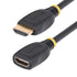 StarTech.com 6.6ft (2m) HDMI 2.0 Extension Cable, High Speed HDMI Port Saver