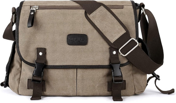 Waterproof Messenger Bag for Men, Crossbody Satchel Shoulder Bag
