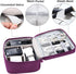 VOCUS Electronics Organizer Travel Cable Bag, Portable Tech Carrying Case for Accessories