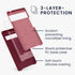 kwmobile TPU Silicone Case Compatible with Google Pixel 6 Pro - Soft Finish Phone Cover in Rhubarb Red