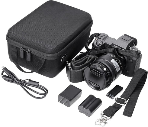 co2CREA X-H2S X-H2 Hard Travel Case Replacement for Fujifilm Mirrorless Camera