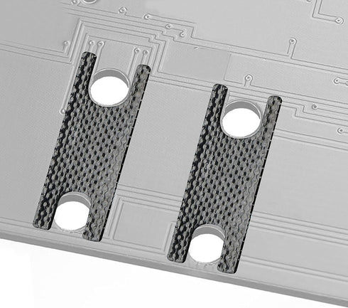 HONKID Mechanical Keyboard PCB Stabilizer Satellite Switch Film Pad, PTFE/Silica Gel Keyboard PCB Stabilizer Stem Pads