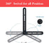 DYNAVISTA 22lbs(10kg) Soundbar Mount Sound Bar TV Bracket for Mounting Above or Under TV, Fits with Adjustable Long