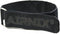 4pc 18" x 1.5" Nylon Webbing Hook and Loop Cinch Straps with Metal Buckle, Reusable Fastening Straps