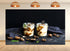 UPXIO 10x8ft Yogurt Parfait with Walnuts Backdrop Caramel Swirl Dessert Photo Background Tapestry