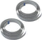 Long Flex Cable for Raspberry Pi Camera - 2m / 6.56ft White (2 Pack)